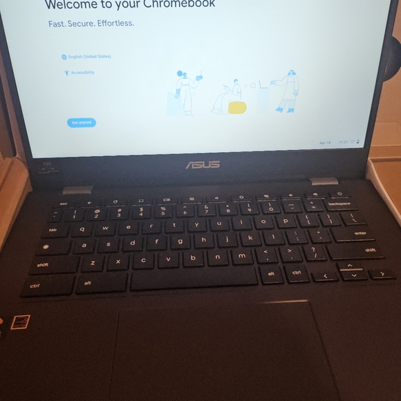 ASUS Chromebook - Elegant Black Finish